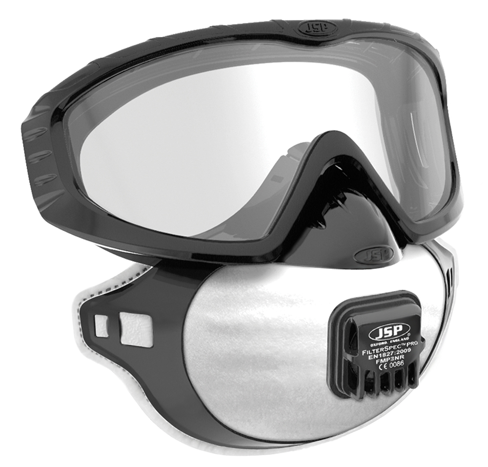 JSP Filterspec Feinstaubmaske - FFP2V - Pro/Clear 