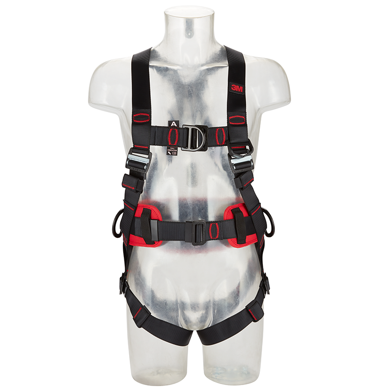 3M Protecta E200 4-Punkt Auffanggurt Komfort, Positionierung, Steckverschluss M/L, 1161628 (7100207431)