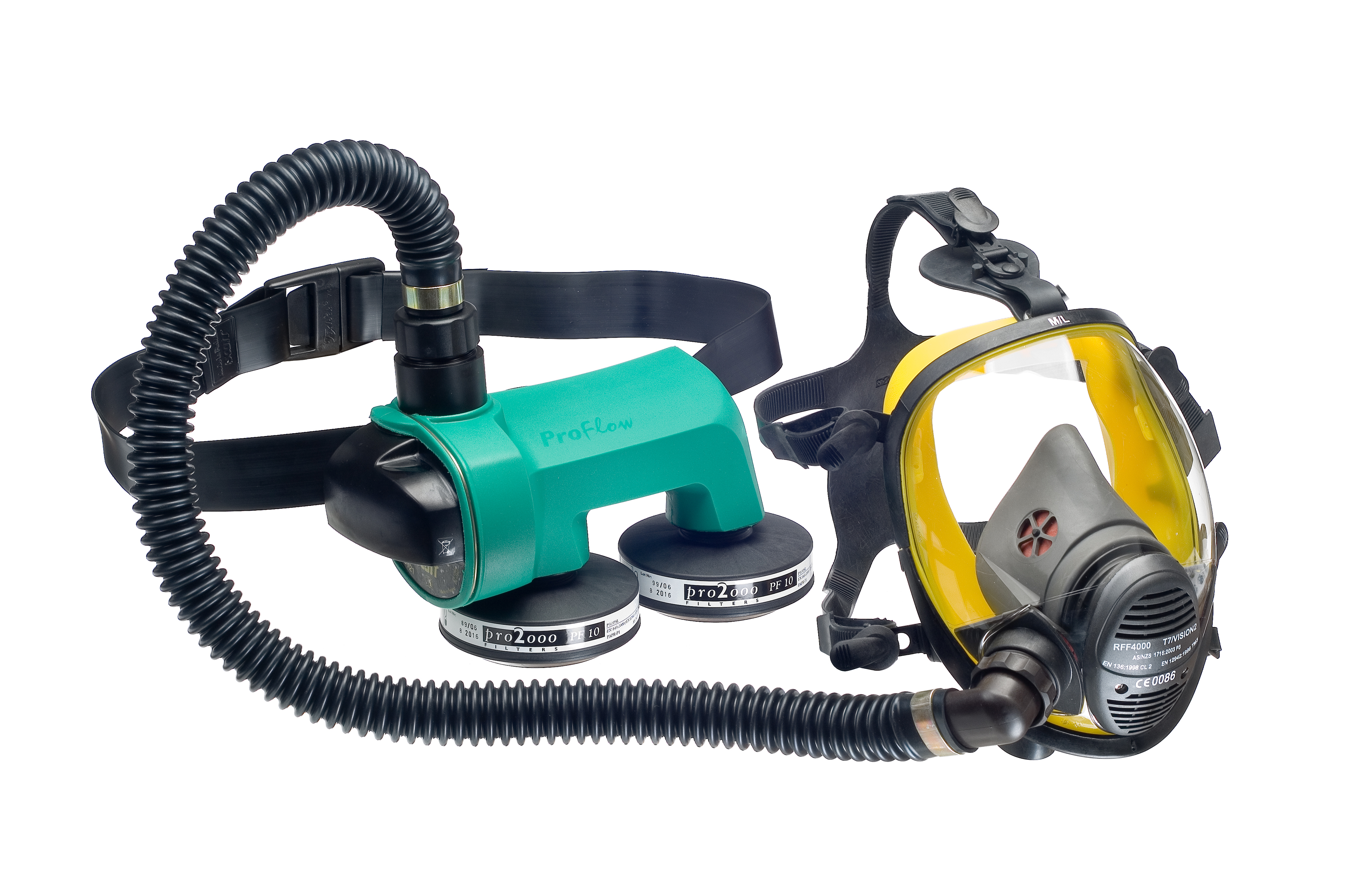 3M Ready-Pack Proflow Asbestos mit Vollmaske Vision (Asbest-Paket, PF-600E-ASB-FF-600)