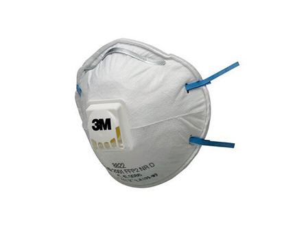 3M 8822 Feinstaubmaske FFP2 mit Ventil 