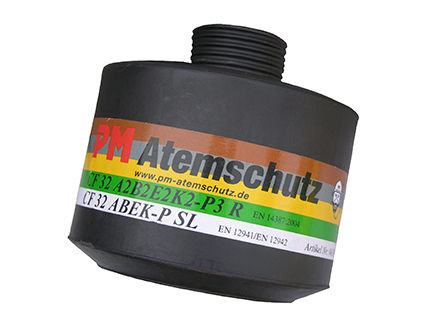 3M/Scott PM Kombinationsfilter NBC A2B2E2K2-P3 R / PSL