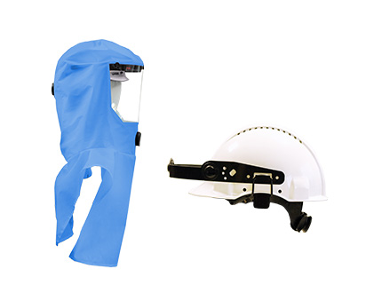 e-breathe Multi-Hood Premium (re-usable) mit Helmhalterung