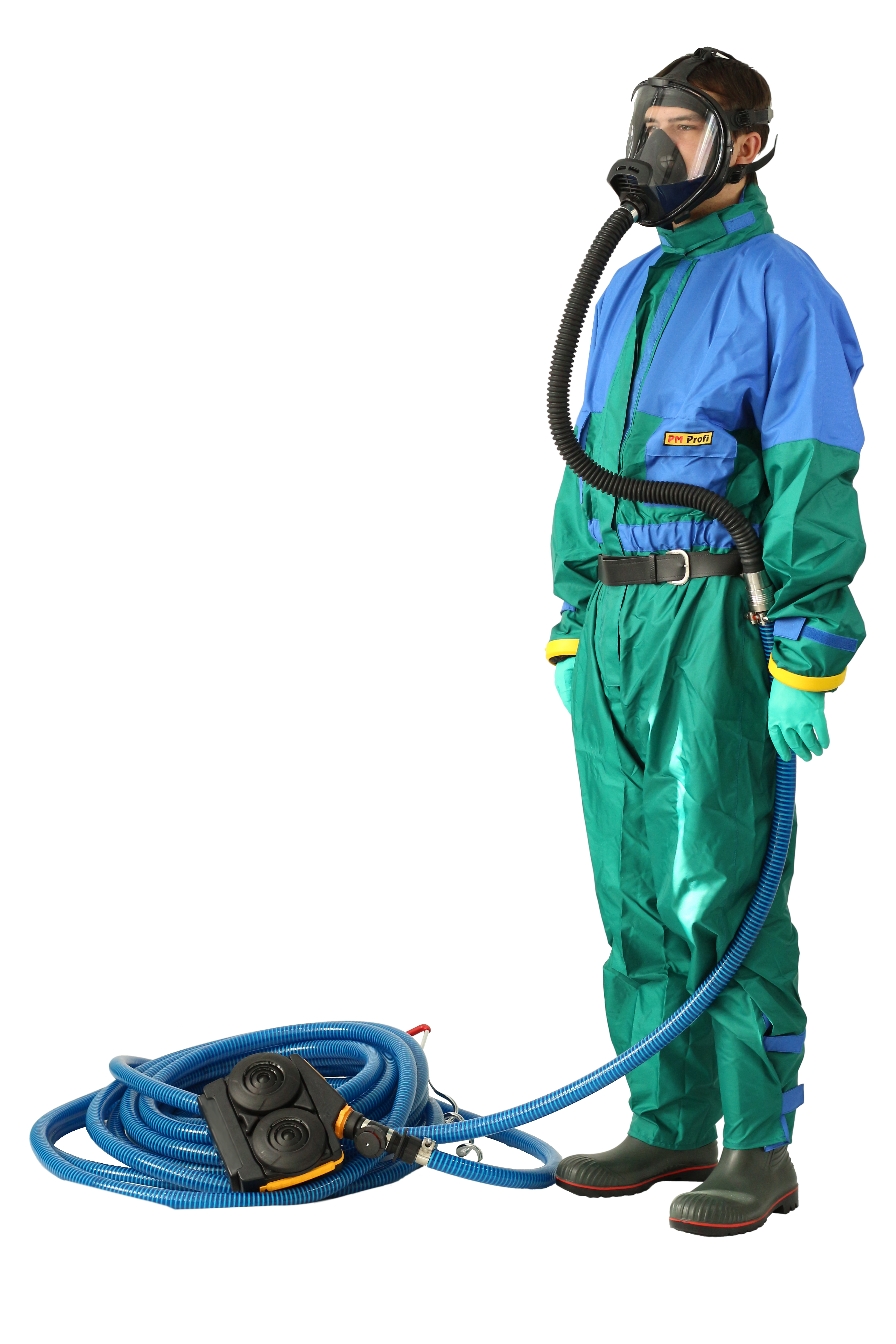 e-breathe Frischluft-Druckschlauchgerät VN 2.0 mit e-Flow PAD-Box