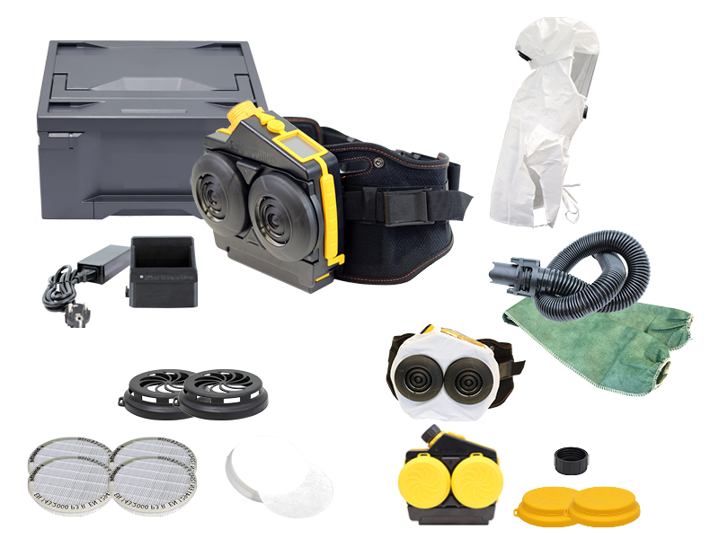 Ready-Pack e-breathe e-Flow PAD-Box / PM Laborhaube AV Limited Use *M-Box*