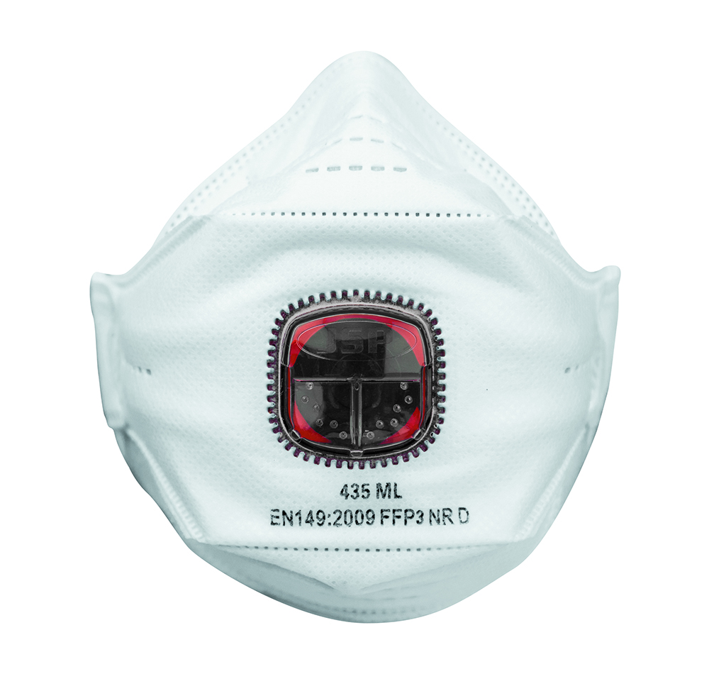 JSP Spring Fit 435 Feinstaubmaske FFP3/AV (VPE 10)