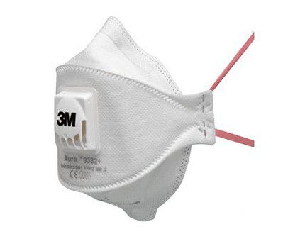 3M 9332 Feinstaubmaske FFP3 NR D mit AV