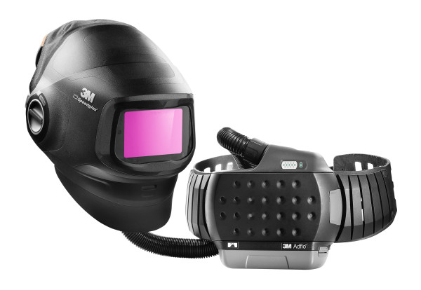 3M Speedglas Ready-Pack Adflo mit G5-01 Schweißmaske, Schweißfilter G5-01VC mit Verbrauchsmaterialsatz und Tasche (617839) 