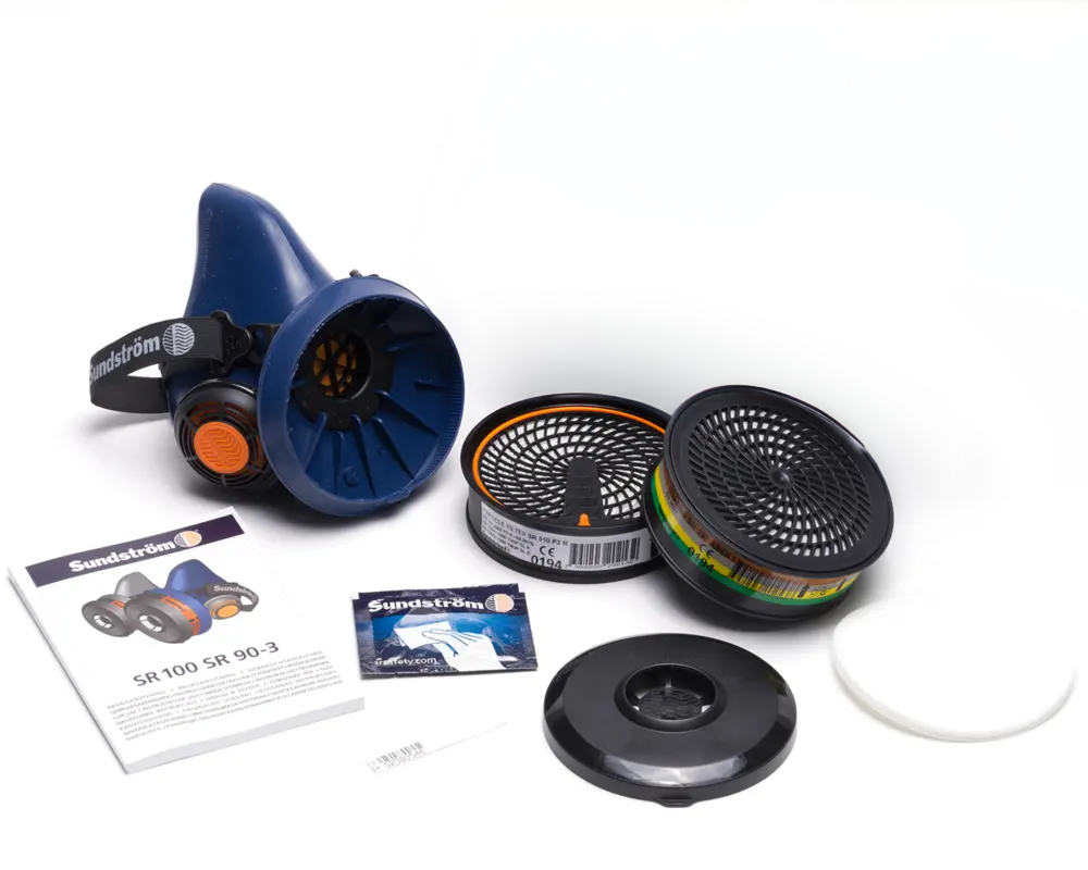 Sundström Ready-Pack Halbmaske SR 100 mit Filter (H05-0003)