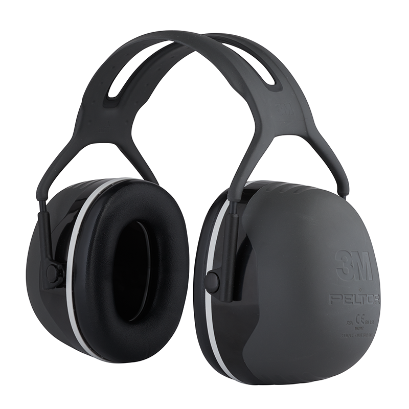 3M PELTOR Kapselgehörschützer, schwarz, Kopfbügel, X5A