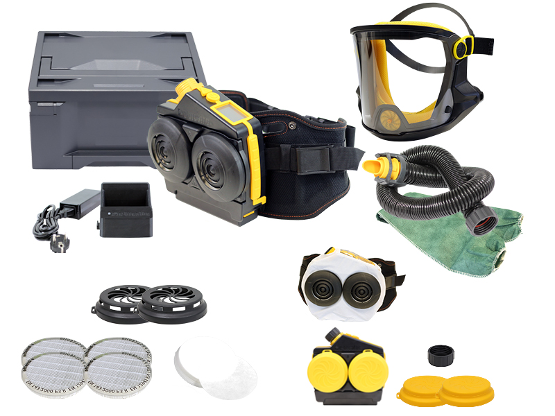 Ready-Pack e-breathe e-Flow PAD-Box / Multimask PRO Klick Mesh *M-Box*