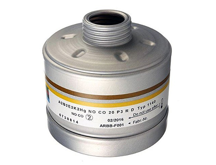 Spasciani Kombinationsfilter A2B2E2K2-Hg-NO-CO-P3