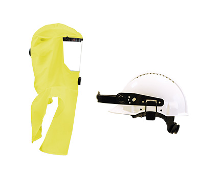 e-breathe Multi-Hood Limited-Use (gelb) mit Helmhalterung