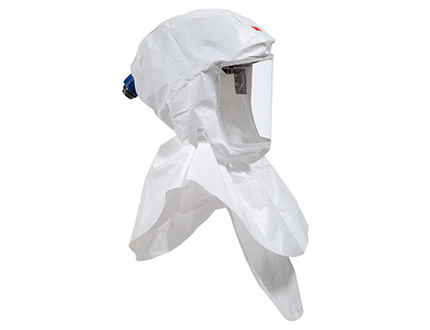 3M S60510 Premium Ersatz-Leichthaube S655 mit Hals- und Schulterhaube 